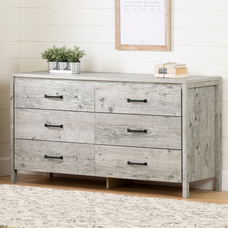 South Shore Gravity 6 Drawer Dresser & Reviews Wayfair